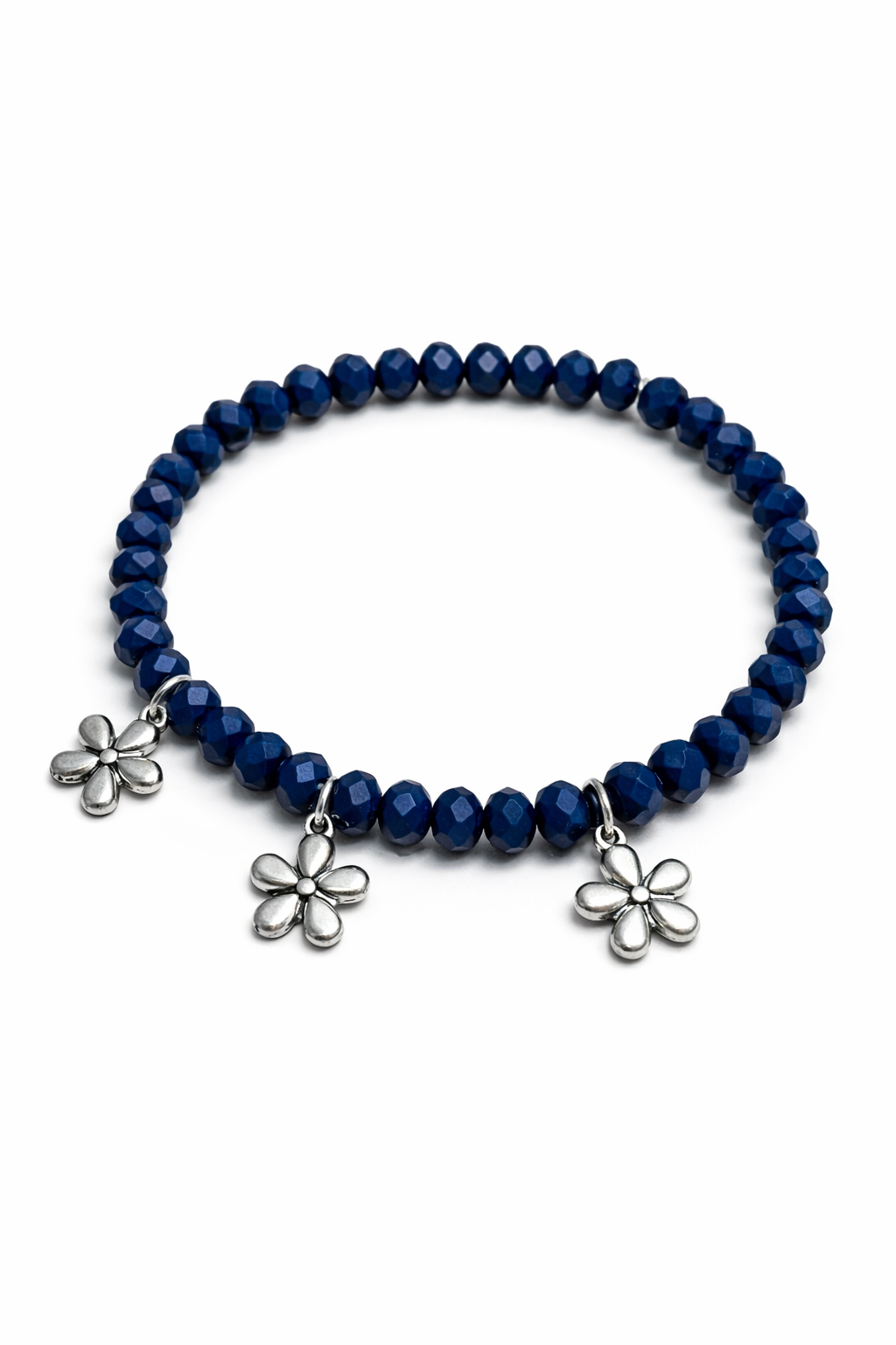 Armband mit Blumenanhängern