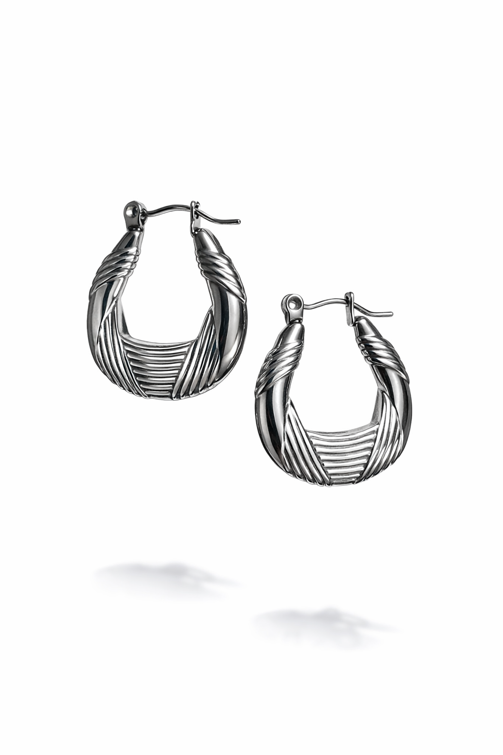 Ohrringe Creolen Stainless Steel