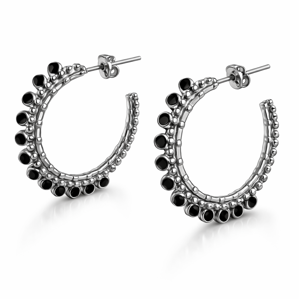 Ohrringe Creolen Stainless Steel