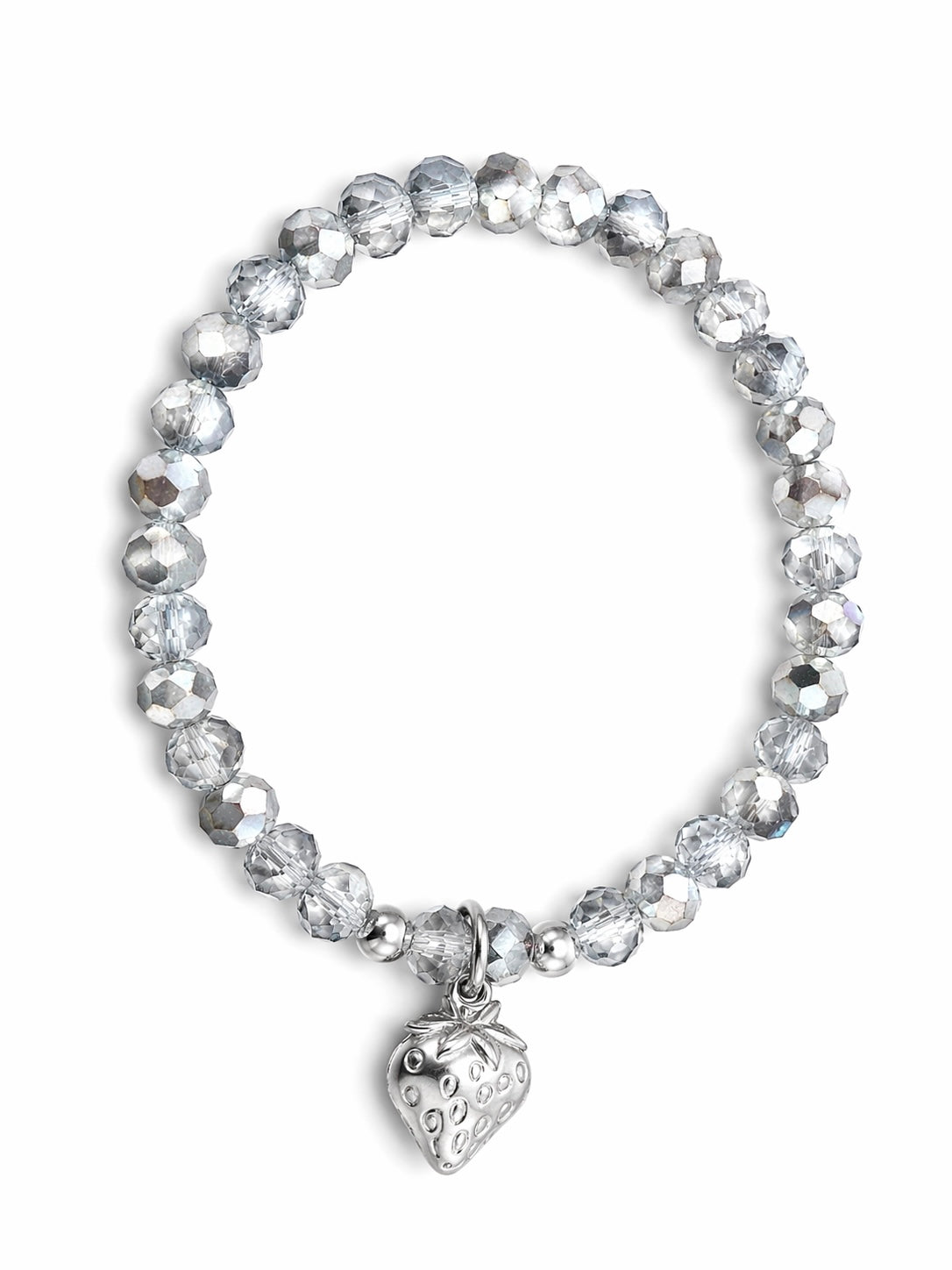 Armband Silber Erdbeere