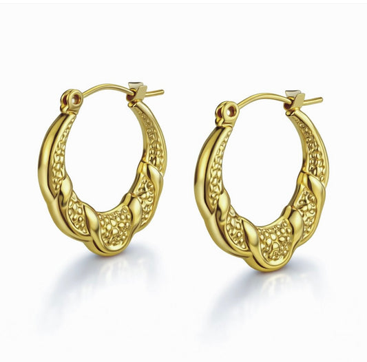 Ohrringe Creolen Stainless Steel