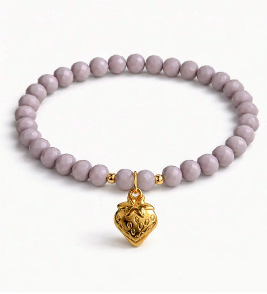 Armband Erdbeere