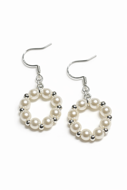 Ohrringe Perlen mit 925er Silberhaken