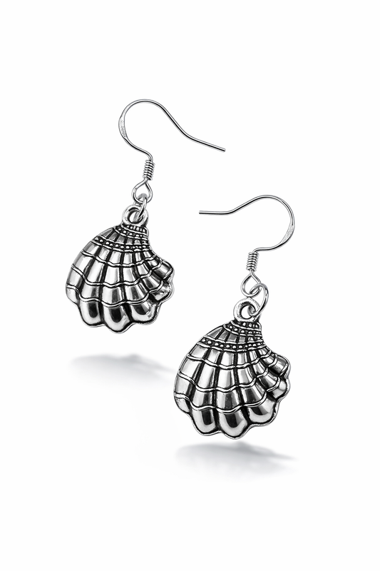 Ohrringe Muscheln mit 925er Silberhaken