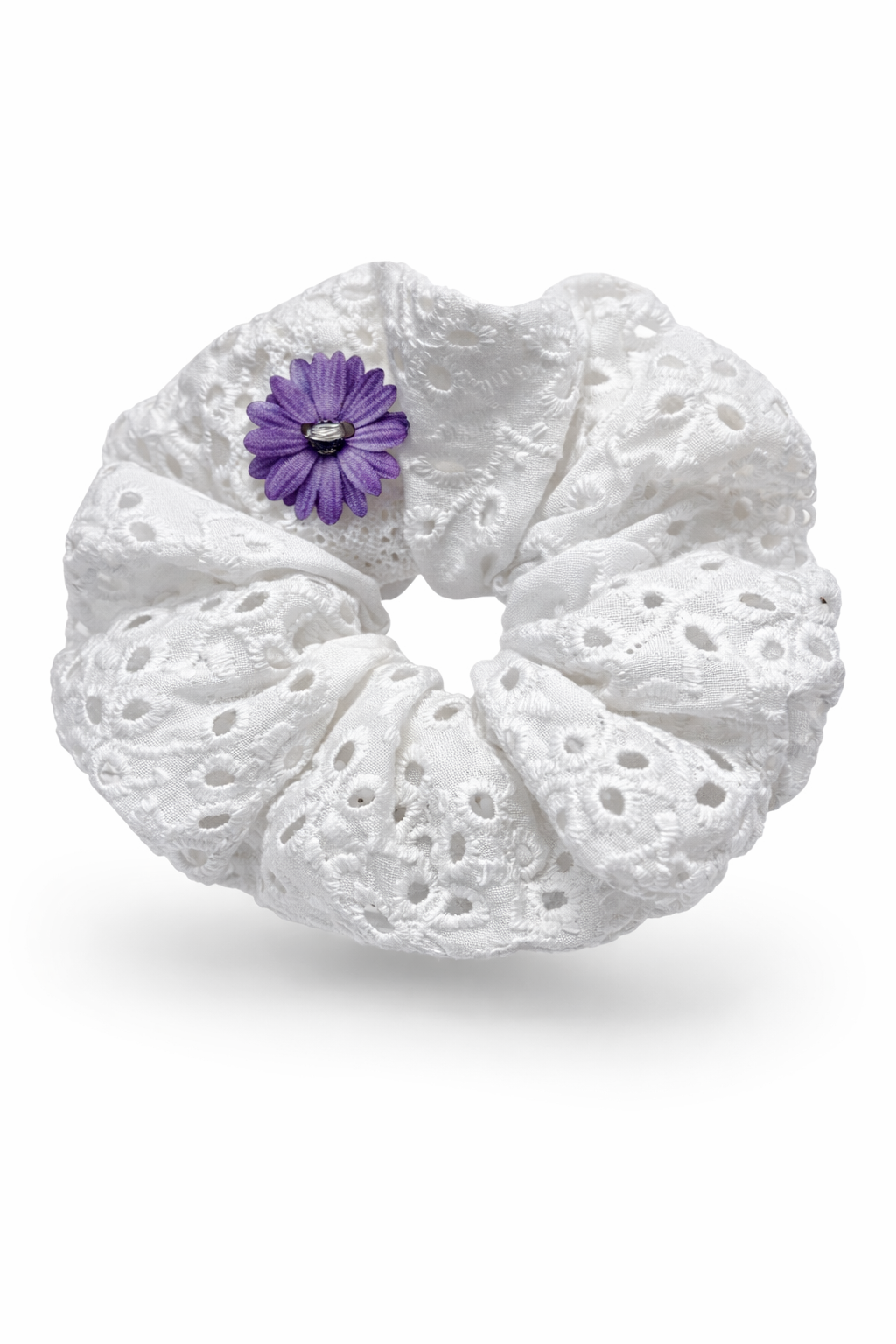 Scrunchie Handmade from lace 100% cotton