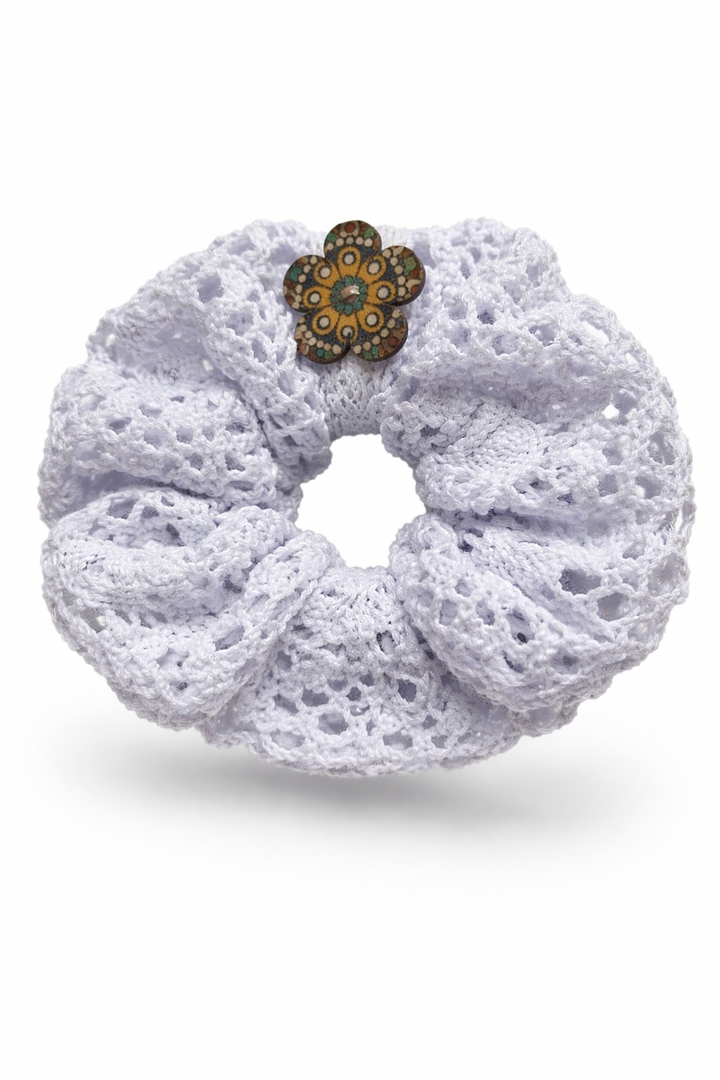 Scrunchie Handmade from lace 100% cotton