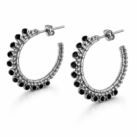 Ohrringe Creolen Stainless Steel