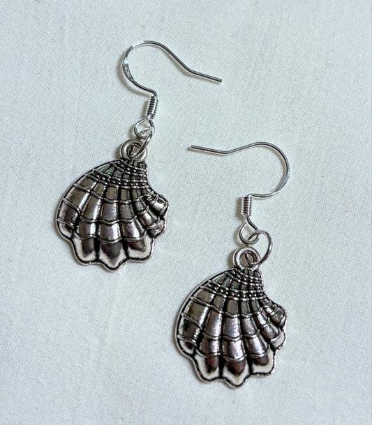 Ohrringe Muscheln mit 925er Silberhaken