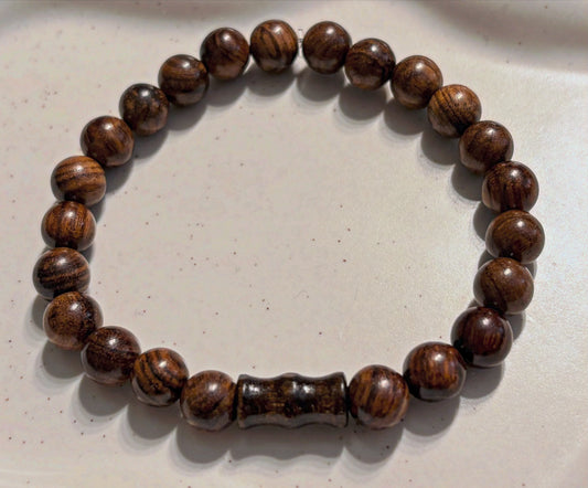 Sandalwood bead bracelet